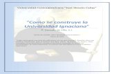 Como se Construye la Universidad Ignaciana, El Salvador 2003