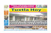 Chiapas Hoy Lunes 16 de Noviembre en Portada Tuxtla Hoy