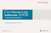 Conferencia Editorial 2008 - Desgrabaciones