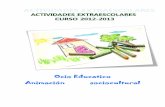 extraescolares 2012-2013