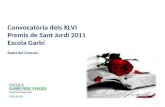 Bases del Concurs de Sant Jordi 2011