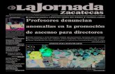 La Jornada Zacatecas TV, viernes 30 de mayo de 2014