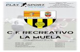 Catálogo CF Recreativo la Muela 2013/14