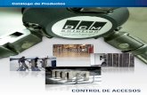DCM  - Control de Acceso - Catálogo de Productos