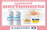 Folleto E.Leclerc especial perfumeria Junio 2012