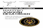 Academia de música MAESTRO JOAQUÍN DE LA ORDEN