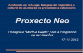 Proxecto Neo - Pedagoxía "Modelo Burela"