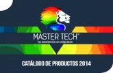 Catálogo Master Tech 2014