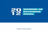 Cotecna Informe de Actividad Anual 2012