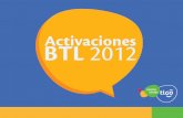 Activaciones BTL Tigo 2012