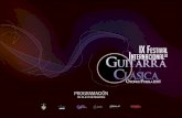 Programa del IX Festival Internacional de Guitarra Clásica