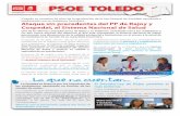HOJA INFORMATIVA Nº 4 PSOE TOLEDO