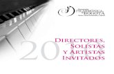 Directores y Solistas Invitados 2010