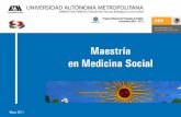 Maestría en Medicina Social