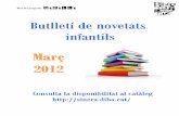 Guia de novetats infantils Març 2012