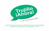 Encuesta de opinión sobre la peatonalización del Jirón Pizarro, Trujillo