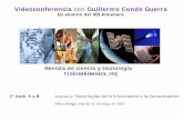 Presentacion para la VideoConferencia con Guillermo Conde
