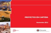 Cartera de Proyectos Bienio 2012 - 2013
