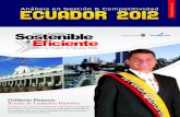 Análisis en Gestión y Competitividad Ecuador 2012
