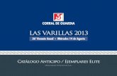 Catálogo 36to. Remate Anual - Las Varillas 2013 - Corral de Guardia