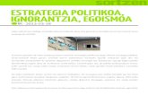 ESTRATEGIA POLITIKOA, IGNORANTZIA, EGOISMOA | RK · 2013-03-25