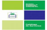 Setam catalogo de servicios 2014