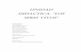 UNIDAD DIDÁCTICA "LOS SERES VIVOS". GRUPO 1