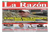 Diario La Razón jueves 3 de octubre