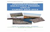 PROGRAMACION DIDACTICA PRIMER CICLO 2012-2013