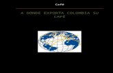 A dónde exporta Colombia su café