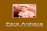 Pere Ardiaca: materials per una biografia