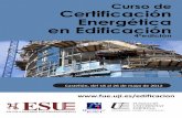 Curso de Certificación energética en la edificación