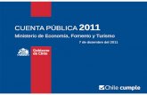 Ministerio de Economía, Fomento y Turismo - Cuenta anual 2011