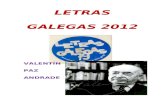 Letras Galegas 2012- Valentín Paz Andrade