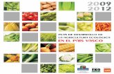 Plan desarrollo agricultura ecológica en el País Vasco 2009-2012