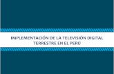 Televisión Digital Terrestre en el Perú