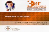 Tercer Congreso Internacional Competencias en la Educación del Siglo XXI