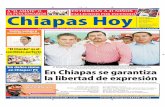 Chiapas HOY Lunes 08 de Junio en Portada & Contraportada