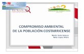 Presentación: Compromiso ambiental de la población costarricense.