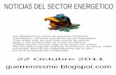 NOTICIAS DEL SECTOR ENERGÉTICO 22 Octubre 2011
