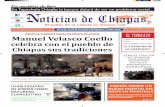 Periódico Noticias de Chiapas, edición virtual; ENERO  22 2014