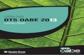Catalogo DTS OABE 2013