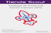 Catálogo de la Tienda Scout del Perú