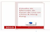 Estudio de Mercado de Pasas de Uva en China & Hong Kong