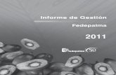 Informe de gestion fedepalma 2011
