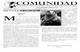 Periódico Parroquial "COMUNIDAD" #84