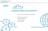 Presentación Consultores Solidarios (1a Parte)