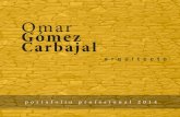 Portafolio profesional 2014 _ Omar Gómez Carbajal