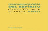 Fenomenologia del Espiritu Hegel, g w f