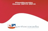 Peñacorada Planificación 2013-2014